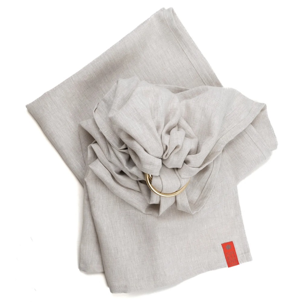Linen ring sling